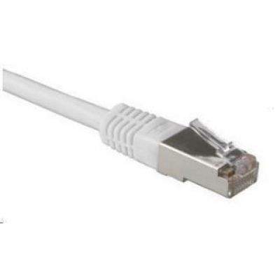 Solarix 10G patch kábel CAT6A, SFTP, LSOH, 0,5m, šedý, non-snag-proof