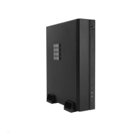 CHIEFTEC skříň Compact Series/mini ITX, IX-06B-120W, Black, 120W adaptér