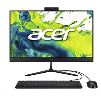 ACER PC AiO Aspire C24-2G_UUBR57430U_65W,R5 7430U,23.8"FHD,8GB,512GB SSD,UHD,W11H,Black
