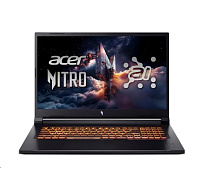 ACER NTB Nitro V 17 AI (ANV17-41-R53A),Ryzen 7 260,17.3"FHD,16GB,512GB SSD,RTX 5050,W11H,Black