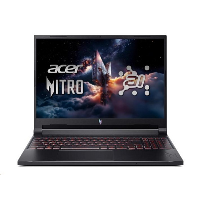 ACER NTB Nitro V 16S (ANV16S-71-9375),Core 9 270H,16"WQXGA,32GB,1TB SSD,RTX 5070,Linux,Black