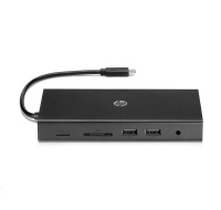 HP dock - Travel USB-C Multi Port Hub (bez adaptéru)