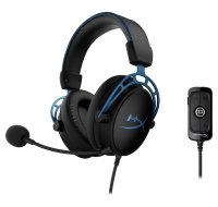 HyperX Cloud Alpha S - Gaming Headset (Black-Blue) (HX-HSCAS-BL/WW) - Sluchátka k PC