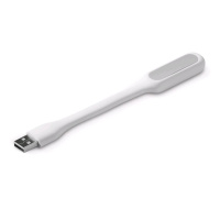 BAZAR - C-TECH USB lampička k notebooku UNL-04, flexibilní, bílá, poškozený obal