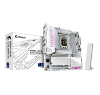 GIGABYTE MB Sc LGA1851 B860M AORUS ELITE WIFI6E ICE, Intel B860, 4xDDR5, 1xThunderbolt, 1xDP, 1xHDMI, WiFi, mATX