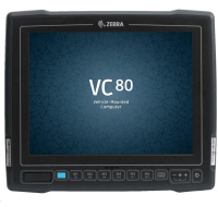 Zebra VC80 vozíkový terminál 10" STD OUT RES., APQ 8056 CPU, 4GB/32GB MMC (PSLC), ANDROID N AOSP,  USB, RS232, BT