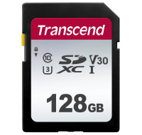 TRANSCEND SDXC karta 128GB 300S, UHS-I U3 V30 (R:100W:25 MB/s)