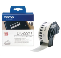 BROTHER DK-22211 bílá filmová role 29mm x 15,24m