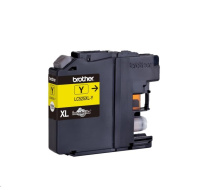 BROTHER INK LC-525XLY yellow (ISO / IEC 24711) - DCP-J100 / DCP-J105 / MFC-J200 cca 1300