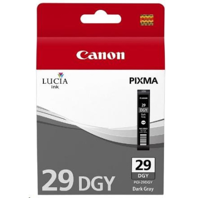 Canon CARTRIDGE PGI-29 DGY tmavě šedá pro PIXMA PRO-1 (710 str.)