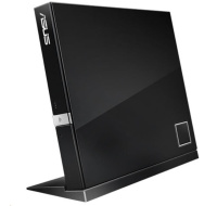 ASUS External Slim BD Writer SBW-06D2X-U BLACK, USB 3.1, Blu-ray