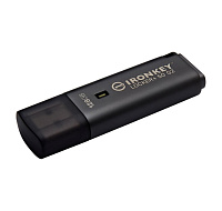 Kingston Flash Disk 128GB IronKey Locker Plus 50 G2, FIPS 197, AES-256