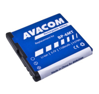 AVACOM baterie do mobilu Nokia E51, N81, N81 8GB, N82, Li-Ion 3,6V 1100mAh (náhrada BP-6MT)