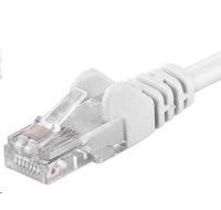 PREMIUMCORD Patch kabel UTP RJ45-RJ45 CAT5e 5m bílá