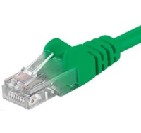 PremiumCord Patch kabel UTP RJ45-RJ45 CAT6 2m zelená