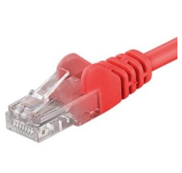 PremiumCord Patch kabel UTP RJ45-RJ45 CAT6 1,5m červená