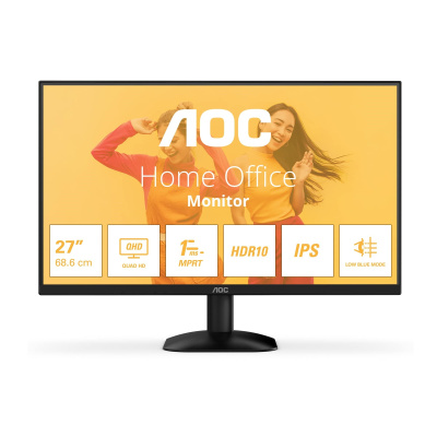 BAZAR - AOC MT 27" Q27B35E - 2560x1440,IPS,75Hz,1xHDMI,1xDP - Rozbaleno (Komplet)