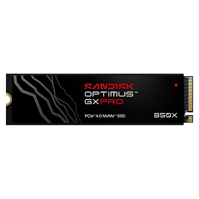 SANDISK SSD OPTIMUS GX PRO 850X NVMe 4TB PCIe, Gen4, (R:7300, W:6300MB/s)