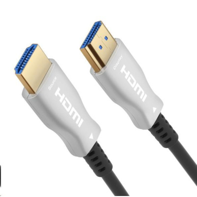 PREMIUMCORD Kabel HDMI optický fiber High Speed with Ether. 4K@60Hz, 15m, M/M, zlacené konektory