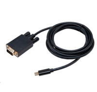 AKASA adaptér USB Type-C na VGA M Cable Adapter (1920x1080@60Hz) 1.8 m