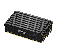 KINGSTON DIMM DDR5 128GB (Kit of 8) 7200MT/s CL38 FURY Renegade Pro Black