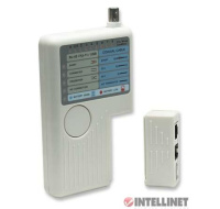 Intellinet Cable Tester, 4-in-1, RJ11, RJ45, USB and BNC