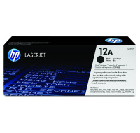 HP 12A Black LJ Toner Cart, Q2612A (2,000 pages)