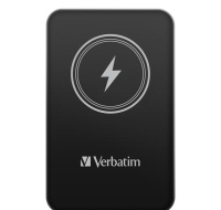 VERBATIM Powerbanka Charge 'n' Go, Magnetická, 5000 mAh, USB-C, Černá