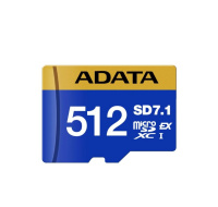 ADATA MicroSDXC karta 512GB Premier Extreme SD7.1, U3, C10, V30 (R:800/W:700 MB/s)