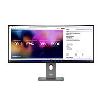 LENOVO LCD P40WD-40 - 39.7",ECO-IPS,21:9,5120x2160,300cd/m2,1000:1,4ms,HDMI,DP,DPout,DC,USB Hub,RJ45,Pivot