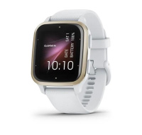 Garmin Venu Sq 2, Cream Gold / White silikonový řemínek, EU