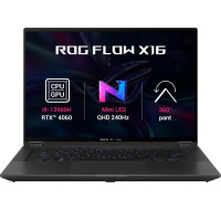 ASUS NTB ROG Flow X16 (GV601VV-NL062X), i9-13900H,16" 2560x1600,32GB,1TB SSD,NVIDIA RTX4060,W11Pro,Black