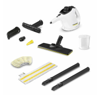 Karcher SC 1 EasyFix parní čistič, 1200 W, 3 bar, zabijí až 99.999% virů a bakterií