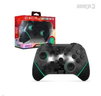 Armor3 NuChamp Wireless Controller for Nintendo Switch (Black LED)