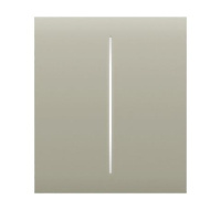 Ajax  CenterButton (2-gang) - Středové dvou tlačítko, olivová