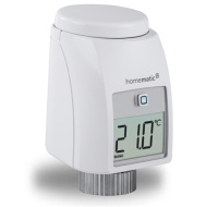 Homematic IP Termostatická hlavice Optimal (UK) - HmIP-eTRV-2-UK - Obrácený displej pro horizontální čtení