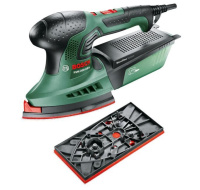 Bosch PSM 200 AES multibruska, 200 W, 6000 – 26.000 kmitů/min, pravoúhlá brusná plocha 164 cm2