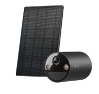 TP-Link Tapo C411 KIT venkovní kamera, solární panel (3MP, 2K QHD, 1296p, IR 9m, WiFi, micro SD card, IP65)