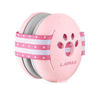 LAMAX BabyMuffs1 Pink - protihluková dětská sluchátka