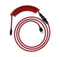 HyperX USB-C Coiled Cable Red-Black - Příslušenství ke klávesnici