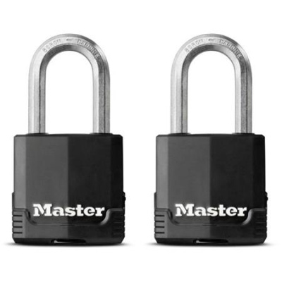 Master Lock Visací zámek z vrstvené oceli - Excell - 48mm (2 ks / blistr)