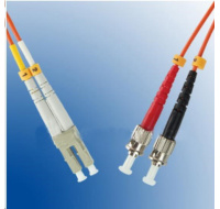 LEXI-Net Patch kabel 50/125, LC-ST, 2m duplex