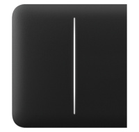 Ajax  SideButton (2-gang) - Boční dvou tlačítko, černá