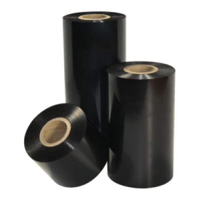 Honeywell thermal transfer ribbon, TMX 3710 / HR03 resin, 55mm, 25 rolls/box, black