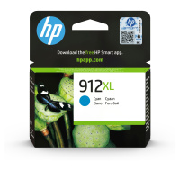 HP 912XL High Yield Cyan Original Ink Cartridge (825 pages) blister