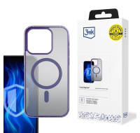 3mk ochranný kryt Frosty MagCase Purple pro Apple iPhone 16 Pro