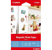Canon magnetický fotopapír MG-101, 10x15cm, 5 listů v balení, 670 g/m