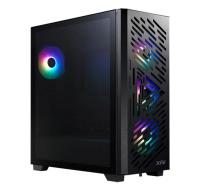 ADATA XPG case LANDER 501 Mid-Tower, bez zdroje, 4x 120mm ARGB Fan, Černá