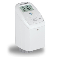 Homematic IP Termostatická hlavice Basic (UK) - HmIP-eTRV-B-UK - Obrácený displej pro horizontální čtení