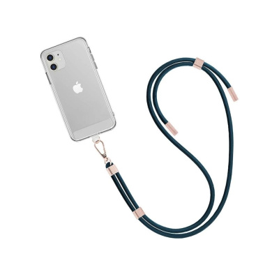 WG - Crossbody lace strap/transparent/green